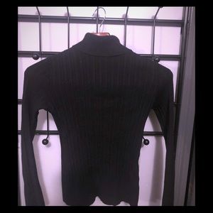 Black Turtleneck Sweater